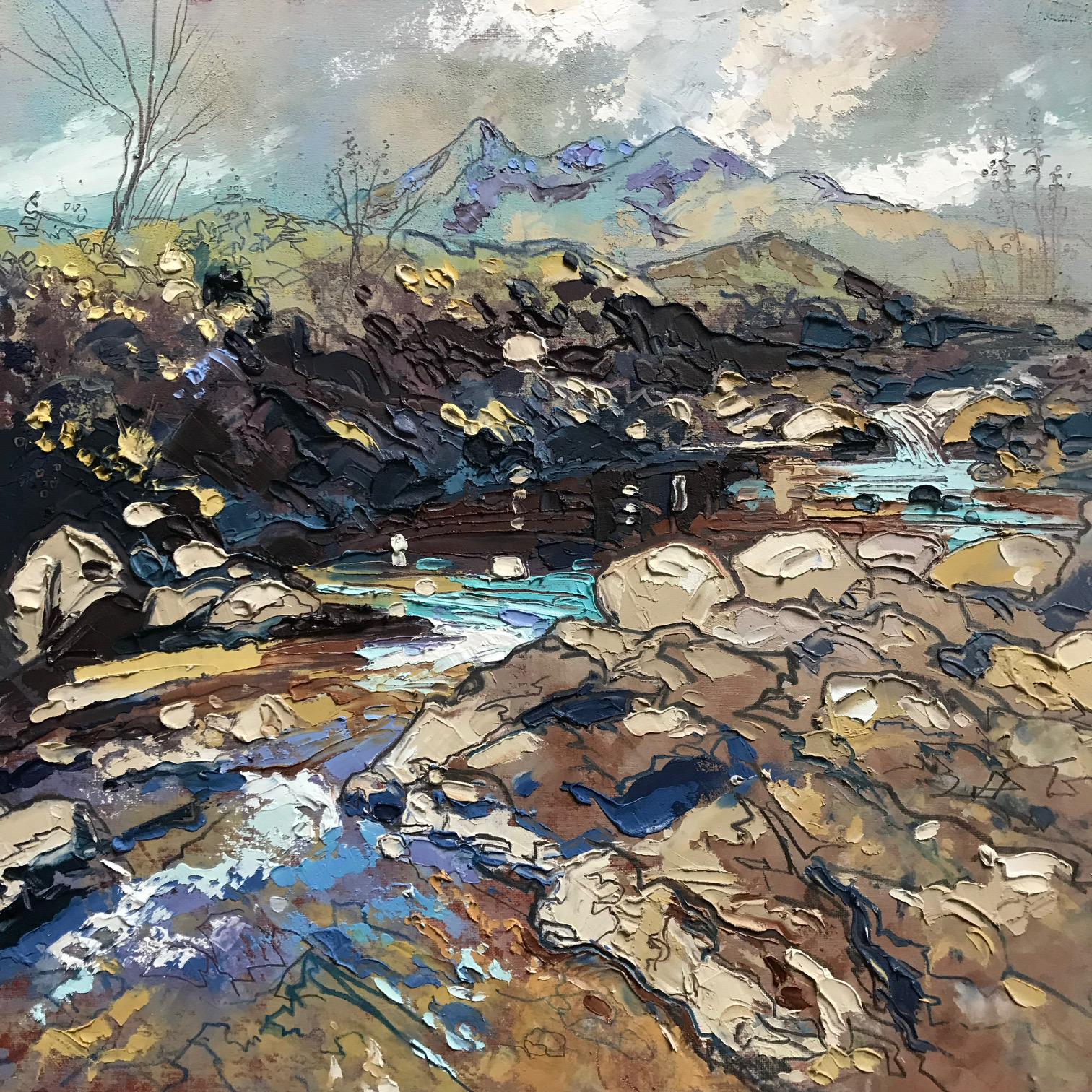 River Sligachan and Cuillins